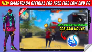 New Official Smartgaga Best Version For Free Fire Low End PC [upl. by Okuy]