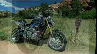 Ecosse Heretic VTwin Motorcycle 2000cc 130Hp [upl. by Bilski]