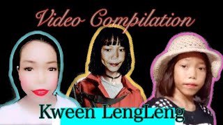 KWEEN LENG LENG Video Compilation  happy Lang  famous to  Luiez Miguel [upl. by Otilegna]