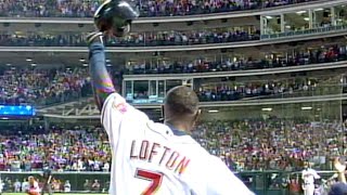 2007 ALCS Gm3 Kenny Lofton homers to give Tribe the lead [upl. by Peltier]