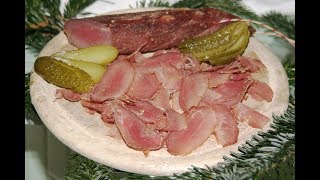 Schinken aus einer Schweinelende Schritt für Schritt mit Rezept [upl. by Ahseinat691]