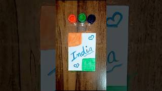 Tiranga Drawing 🇮🇳 art drawing tiranga 26january republicday 15August ytshorts shortsfeed [upl. by Nole]