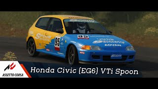 Assetto Corsa  Honda Civic EG6 Spoon [upl. by Nahtahoj]