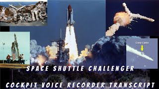 Space Shuttle Challenger Cockpit Voice Recorder Transcript January 28 1986 [upl. by Ettezil861]