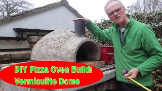 DIY Pizza Oven Build Vermiculite Dome [upl. by Embry]