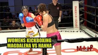 Womens Kickboxing  Magdalena vs Hanna [upl. by Pricilla]