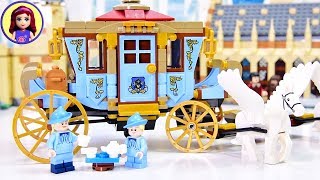 Lego Harry Potter Beauxbatons Carriage Arrival at Hogwarts Build [upl. by Nico]