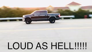 Review Borla ATAK exhaust  F150  Insanely loud truck [upl. by Yehudit599]