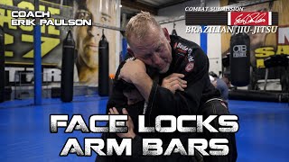 CSBJJ Class  Face Locks amp Arm Bars [upl. by Hiasi1]