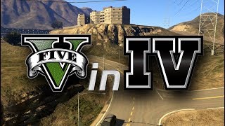 ViIV version 2 mod  GTA 5 map in GTA 4 [upl. by Eilarol]