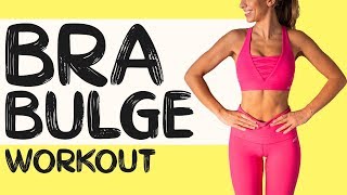 BRA BULGE ARMPIT amp BACK FAT Workout  8 mins at Home [upl. by Eicarg613]