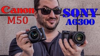 Canon M50 vs Sony A6300 [upl. by Deck]