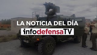 El Ejército de Tierra pone a prueba el primer Vamtac ST5 blindado armado con una torre Guardian 20 [upl. by Etnaud]