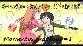 SOREDEMO SEKAI WA UTSUKUSHII  Momentos graciosos 1 FINAL [upl. by Macintyre]