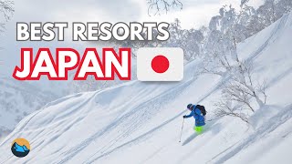 Top 10 Best Ski Resorts in Japan [upl. by Kenti]