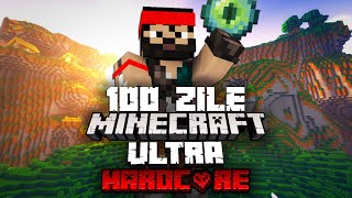 Am Supravietuit 100 de Zile pe Minecraft Ultra Hardcore Amplified World [upl. by Pardo]