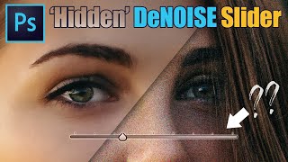 TRULY Remove Noise in Photoshop using this Incredible Hidden Slider [upl. by Banwell]