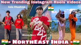 Trending Instagram reels compilation  North East India [upl. by Yrebmik]