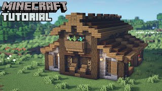 Minecraft  Storage House Tutorial How to Build [upl. by Kelci696]