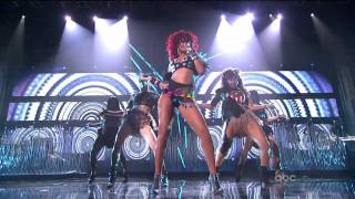 Rihanna  Whats My Name  Only Girl American Music Awards 2010 High Definition [upl. by Anitnemelc]