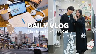 SEOUL VLOG ❄️ Mon premier daily vlog en COREE DU SUD  🇰🇷 [upl. by Naasar]