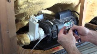 Pump Wet End Bleeder Plug Leaking How To Repair Spa Guy [upl. by Atalee]