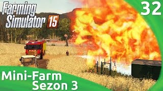 Lets play Fs 15 MiniFarm 32 quotZboże mi się poliquot [upl. by Nedia]