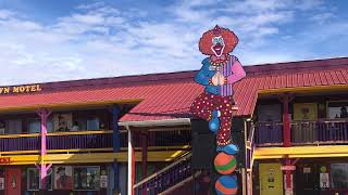 Most haunted motel The Clown Motel in Tonopah NV [upl. by Euqinoj]