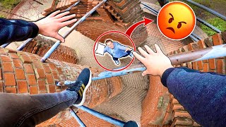 ESCAPING ANGRY TEACHER Epic Parkour POV Chase [upl. by Freed]