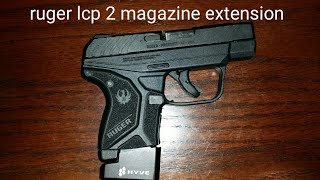 Ruger LCP 2 magazine extension [upl. by Filip939]