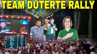 Simula na ng CAMPAIGN Team DUTERTE Rally [upl. by Ahsaeyt922]