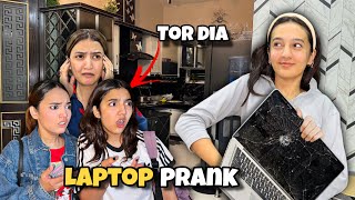 Zainab key sath kia laptop Prank 😈 Most Funniest Prank 😭 Rabia Faisal  Sistrology [upl. by Anilrac]