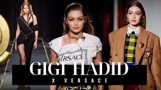 Gigi Hadid x VERSACE  Runway Collection [upl. by Einnos]