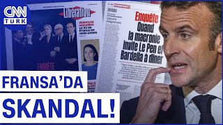 Bu Skandal Fransayı Salladı Macron Aşırı Sağlarla Gizlice Görüşmüş [upl. by Tica]