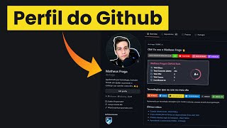 Como personalizar o seu perfil no Github [upl. by Wain]