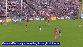 Ulster Championship 2016 Cavan v Armagh  Kick Out Summary [upl. by Hasan]