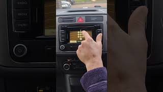 How to Enter a Code into VW RNS 315 Navigation System  Unlock amp Reset Guide [upl. by Schoening]