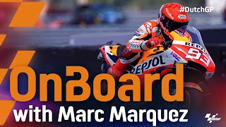 Onboard with Marc Marquez  2021 DutchGP [upl. by Kabab]