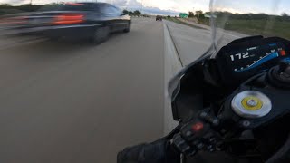 MY CLOSEST CALL EVER  BMW S1000RR POV [upl. by Nohtanhoj]