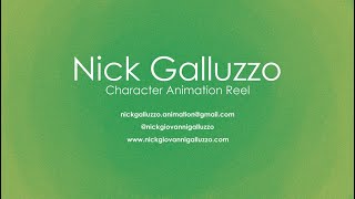 Nick Galluzzo Character Reel2024 [upl. by Amble]