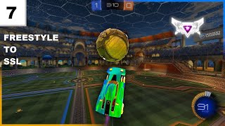 Freestyle to SSL 7 FACE REVEAL  Rocket League 1v1s [upl. by Henson]