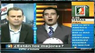 Cronometro ESPN David Failtelson y Alvaro Morales 29 Noviembre Parte 12 [upl. by Ahtebbat]