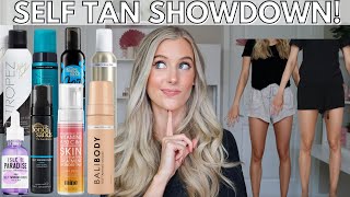 Best Self Tanner Bali Body St Tropez Bondi Sands Isle of Paradise Mine Tan Tan Showdown [upl. by Cerell567]