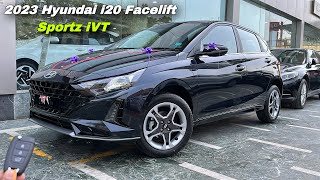 Hyundai i20 Facelift 2023 Sportz iVT Price amp Features ❤️ Hyundai i20 Facelift 2023 [upl. by Onit]