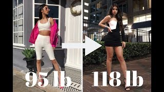 HOW TO GAIN WEIGHT FAST FOR SKINNY WOMEN Whigh metabolism and NO apetamin [upl. by Willie123]