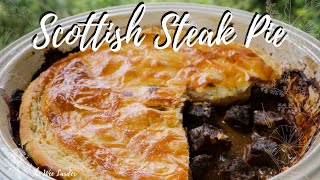 Scottish Steak Pie Traditional Scottish family recipe with flaky pastry [upl. by Orrin560]