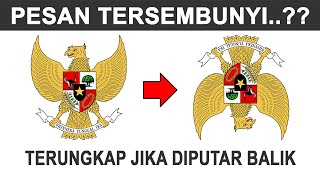 BERSIAPLAH MASUK TAHAP KE3 Jika Lambang Garuda Pancasila Diputar Pesan Tersembunyinya Terlihat [upl. by Goeger]