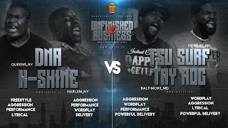 TSU SURF TAY ROC VS K SHINE DNA SMACK PT2 REMATCH URL RAP BATTLE  URLTV [upl. by Kevan197]