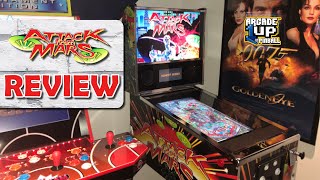 Arcade1up Pinball Attack from Mars REVIEW How Is It Plus Gameroom Tour [upl. by Ilrebmik]