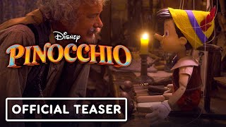 Pinocchio  Official Teaser Trailer 2022 Tom Hanks Joseph GordonLevitt [upl. by Aicinod]